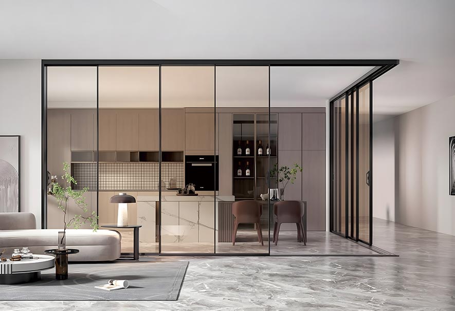 曜影系列極窄推拉門(mén)