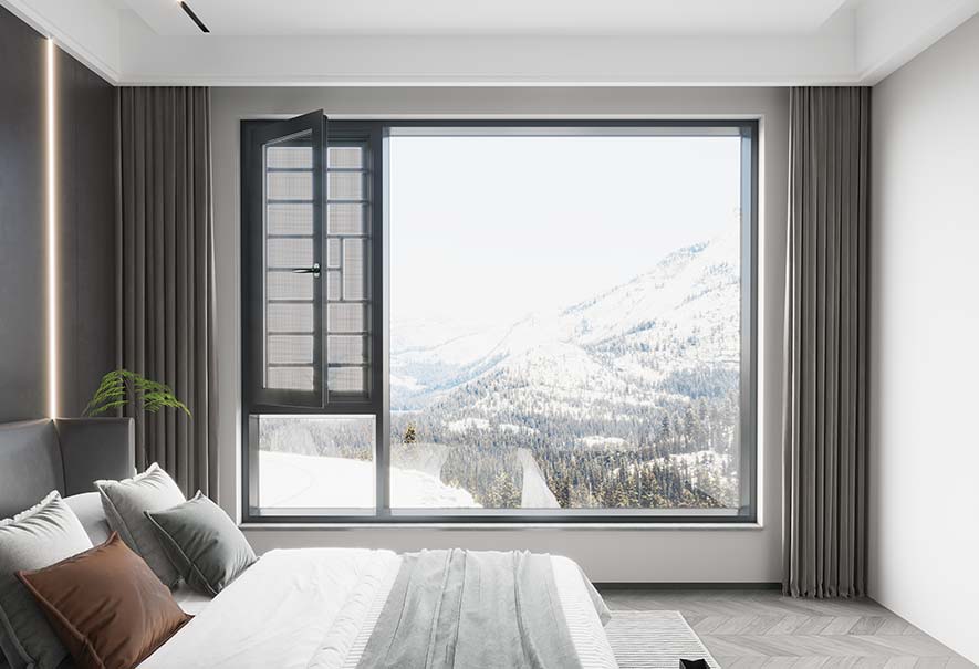 118系列斷橋平開(kāi)窗